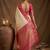 Cream color elegant woven designer soft silk saree