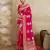 Magenta color beautiful silk blend woven designer saree