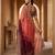 Maroon color beautiful sequins embroidered frendy chiffon ceremonial saree