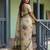 Beautiful beige color virana silk fabric elegant printed saree with dori work