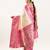 Cream color banarasi silk fabric paithani woven designer ethnic partywear saree