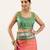Peach color banarasi silk fabric paithani woven designer ethnic partywear saree
