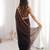 Black color bollywood style ethnic partywear frendy satin fabric saree