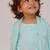 Blue embroidered cotton kurti set