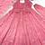 Pink Color Embroidery Sequence Work Gold Crush Silk Gown Set