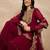 Elegant embroidered georgette top bottom dupatta set
