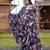 Designer multicour full flaired faux gorgette gown