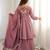 Onion Pink Color Jacquard Butti Crunchy Silk Salwar Kameez Set 