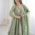 Light Green Color Jacquard Butti Crunchy Silk Salwar Kameez Set 