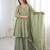 Light Green Color Jacquard Butti Crunchy Silk Salwar Kameez Set 