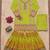 lime green embroidered straight kurta set