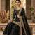 Black and gold party wear set
