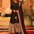 New trendy stylish codding sequence work  gown set