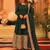 New trendy stylish codding sequence work  gown set