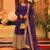 New trendy stylish codding sequence work  gown set