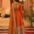 New trendy stylish codding sequence work  gown set