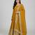 New trendy stylish codding sequence work  gown set