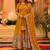 New trendy stylish codding sequence work  gown set