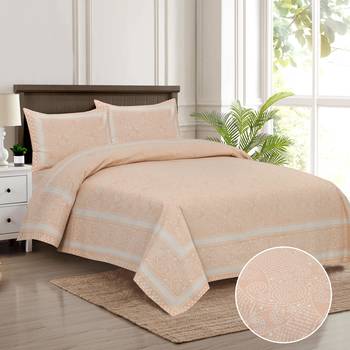 Bedsheet with Pillow Covers for Home & Bedroom Use 1
