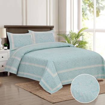Bedsheet with Pillow Covers for Home & Bedroom Use 1