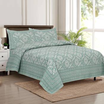Bedsheet with Pillow Covers for Home & Bedroom Use 1