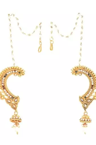 Full Ear Cover Jhumkii Earrings with String