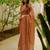 women's floral print cotton silk saree -orange