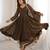 Mehendi Color Jacquard Butti And Lace Work Crunchy Silk Gown Set