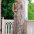 women's floral print chiffon saree -beige