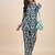 Printed top with trousers co ords