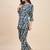 Printed top with trousers co ords