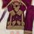 New trendy kids heavy embroidery with coding & sequence kurta set