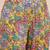 Floral printed shirt collar tunic with trousers