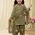 New kids collection trendy stylish kids wear heavy embroidery sequence work kurta set