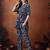 printed v neck tunic & trousers co ords