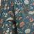 Floral printed cotton tunic & trousers set