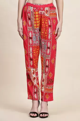 Printed shirt & trousers co ord