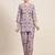Printed top with trousers co ords