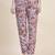 Printed top with trousers co ords