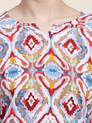 Printed top with trousers co ords 4