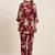 Printed shirt with trousers co ords