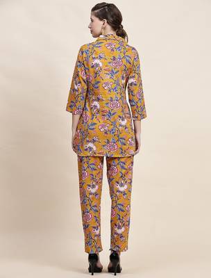 Printed shirt & trousers co ord 3