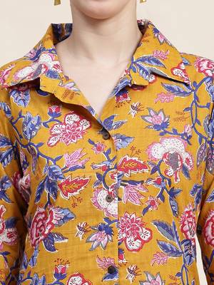 Printed shirt & trousers co ord 4