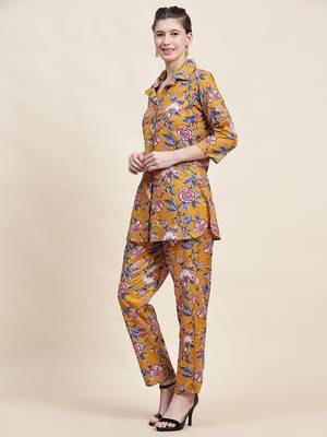 Printed shirt & trousers co ord 5
