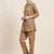 Printed shirt & trousers co ord