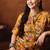 Floral printed cotton tunic & palazzo set
