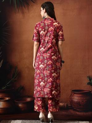 Ethnic printed tunic and palazzo set 3