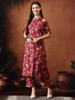 Ethnic printed tunic and palazzo set 4