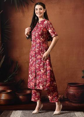 Ethnic printed tunic and palazzo set 5