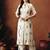 Off white printed tunic & palazzo co ords